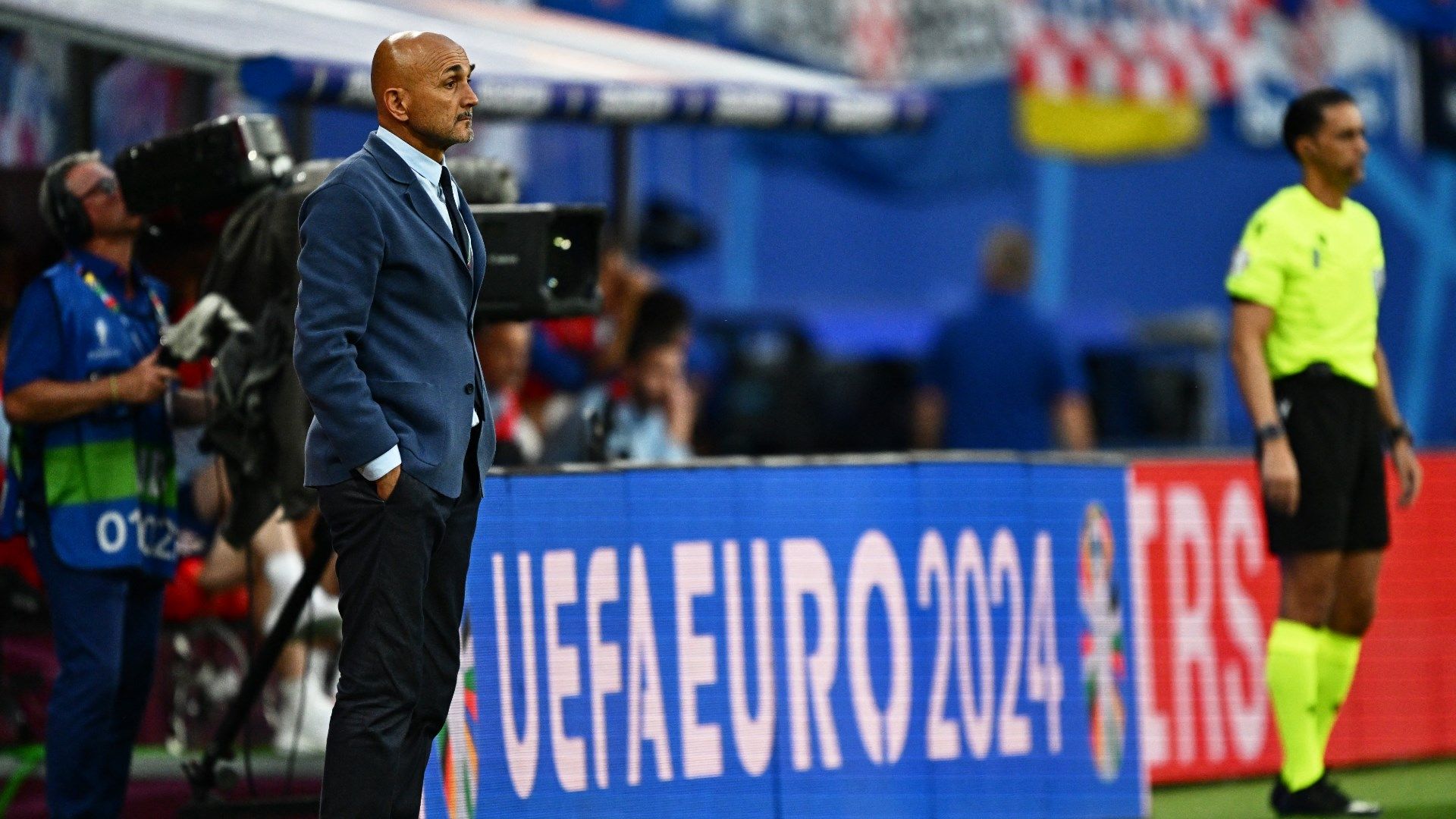 Luciano Spalletti Italy Croatia Euro 2024