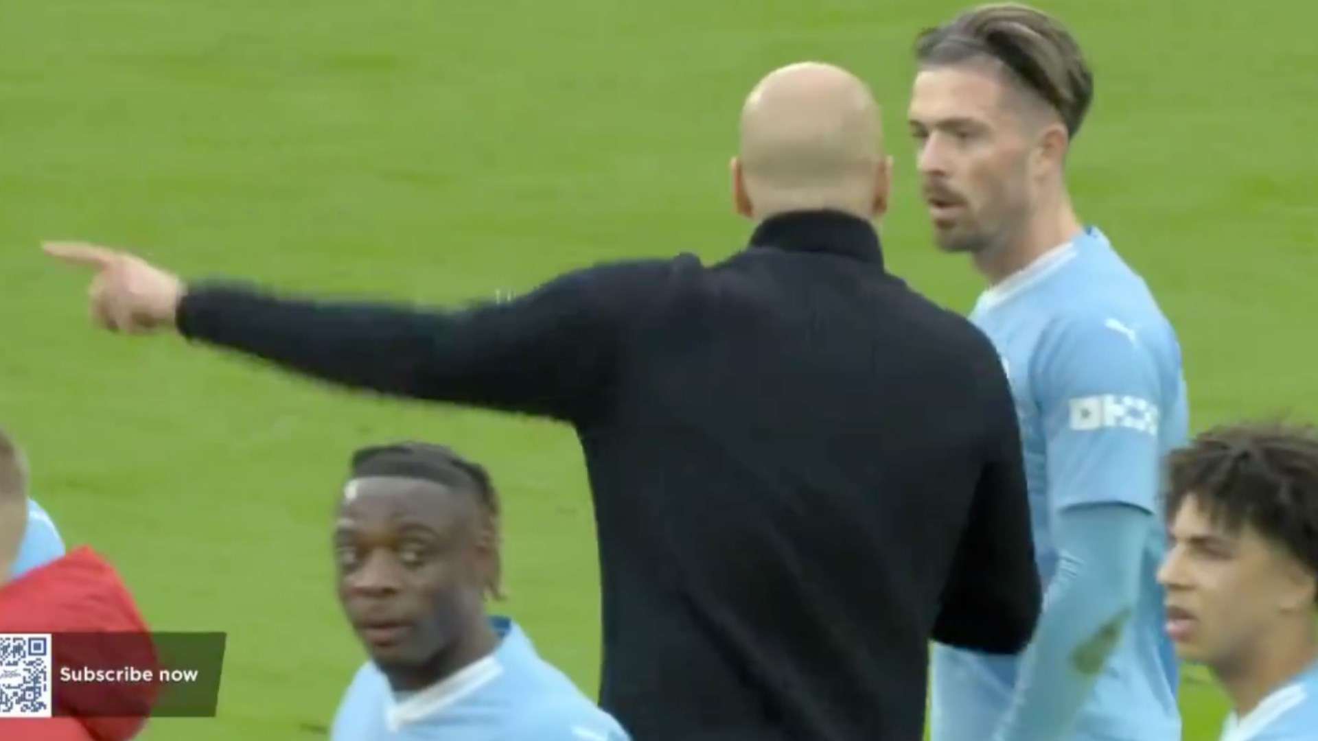 Pep Guardiola Jack Grealish Manchester City 2024