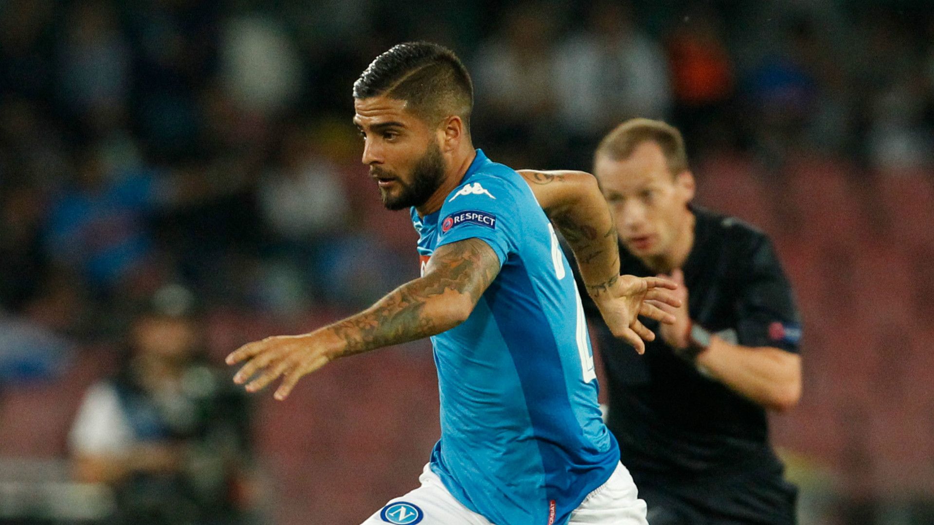 Lorenzo Insigne, Napoli, Feyenoord, UEFA Champions League, 26092017