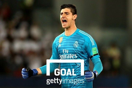 레알 마드리드 골키퍼 티보 쿠르투아. 사진=게티이미지