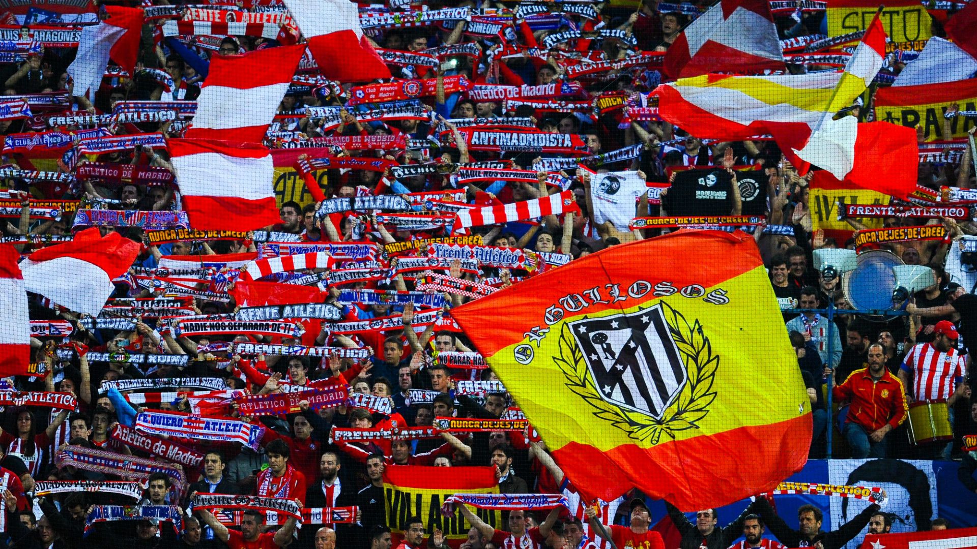 Atletico Madrid fans