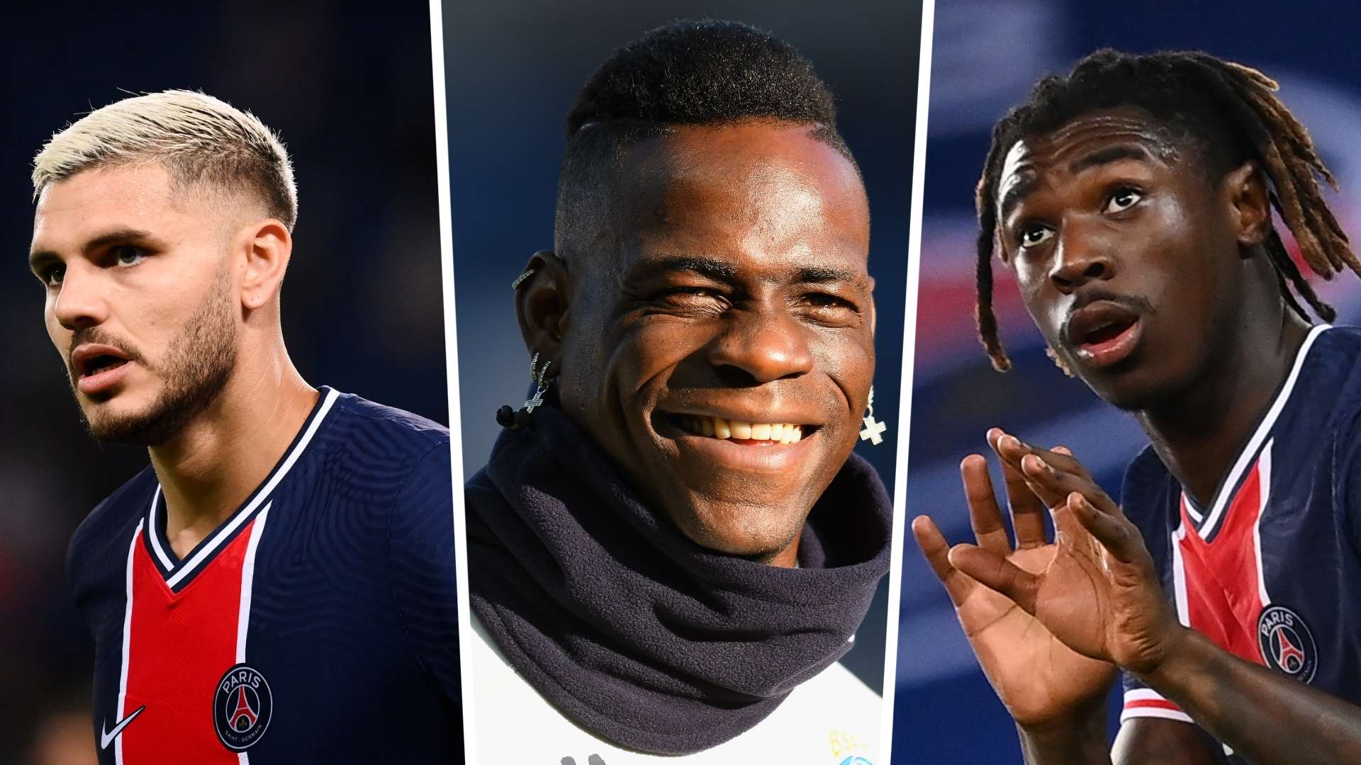 Balotelli Icardi Kean