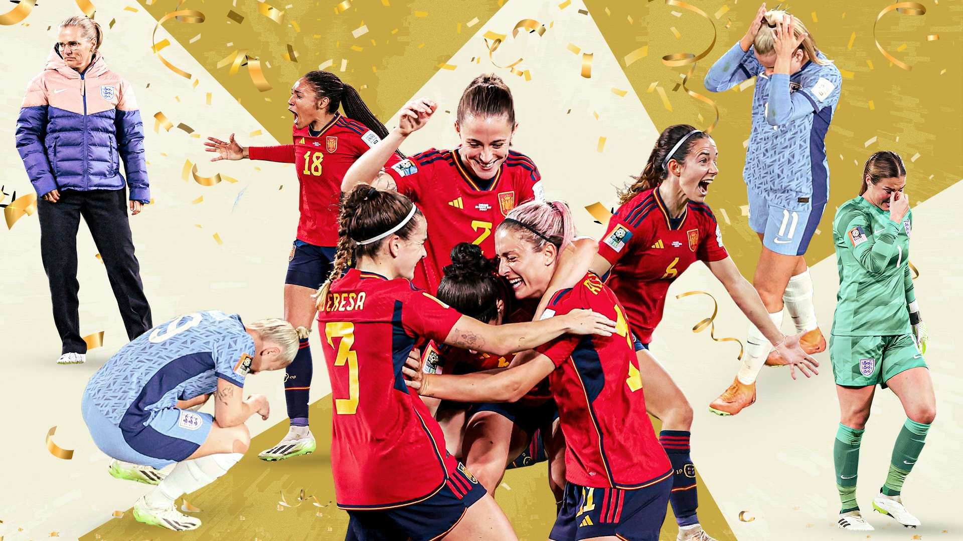 Spain England World Cup final GFX