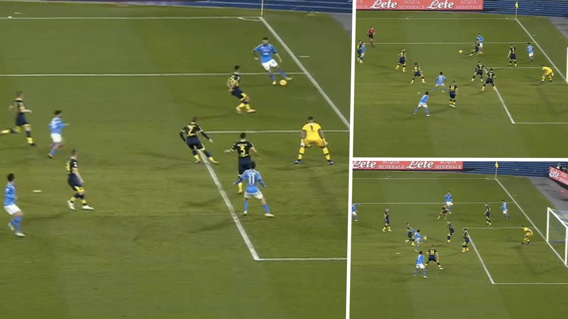 Lozano volea Napoli
