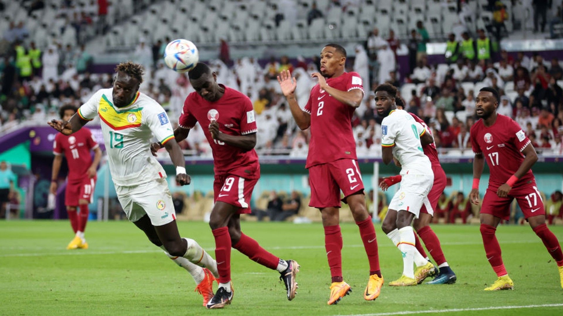 Senegal vs Qatar 2022.