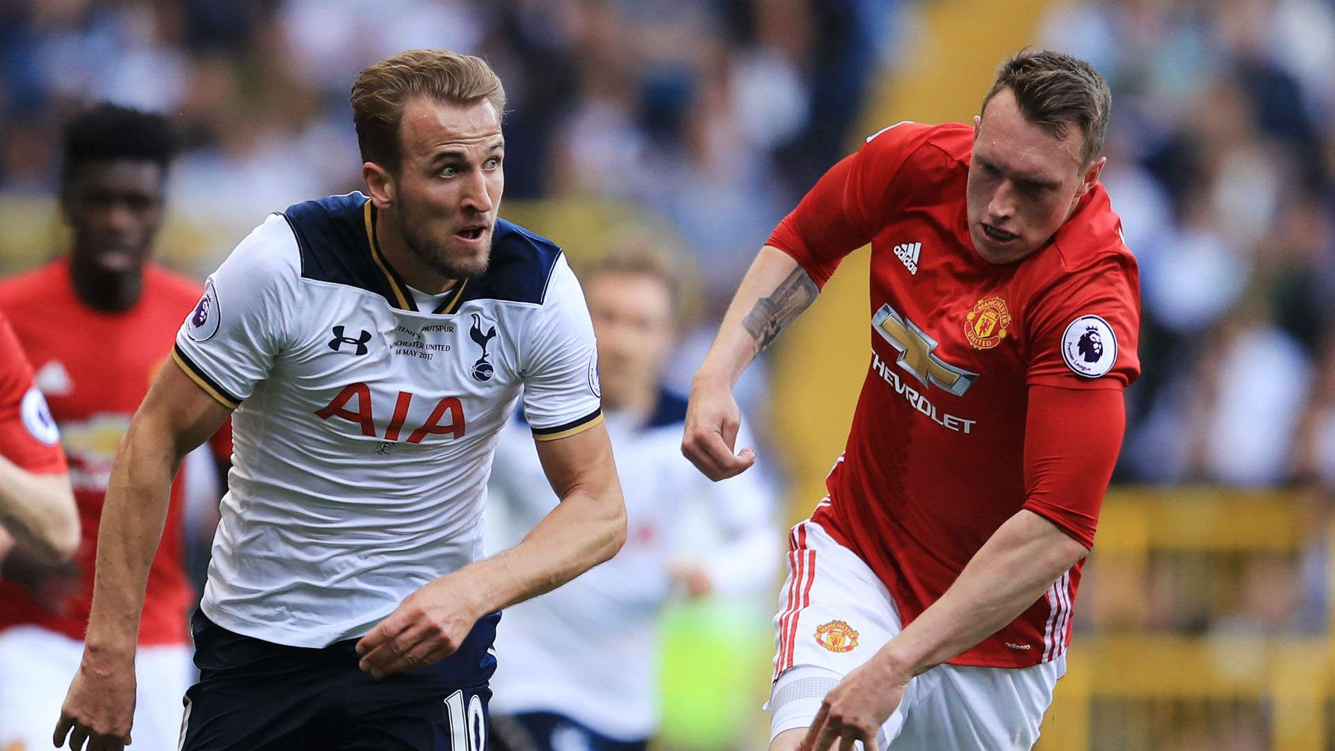 Harry Kane Tottenham Phil Jones Manchester United