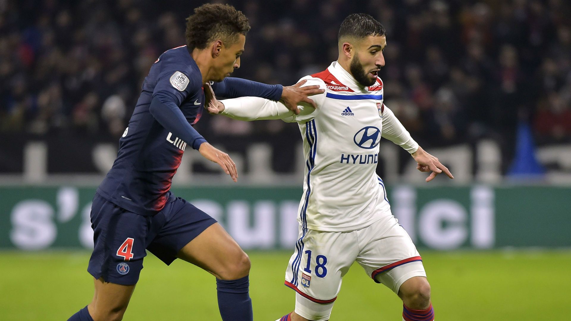Nabil Fekir Lyon PSG Ligue 1 03022019