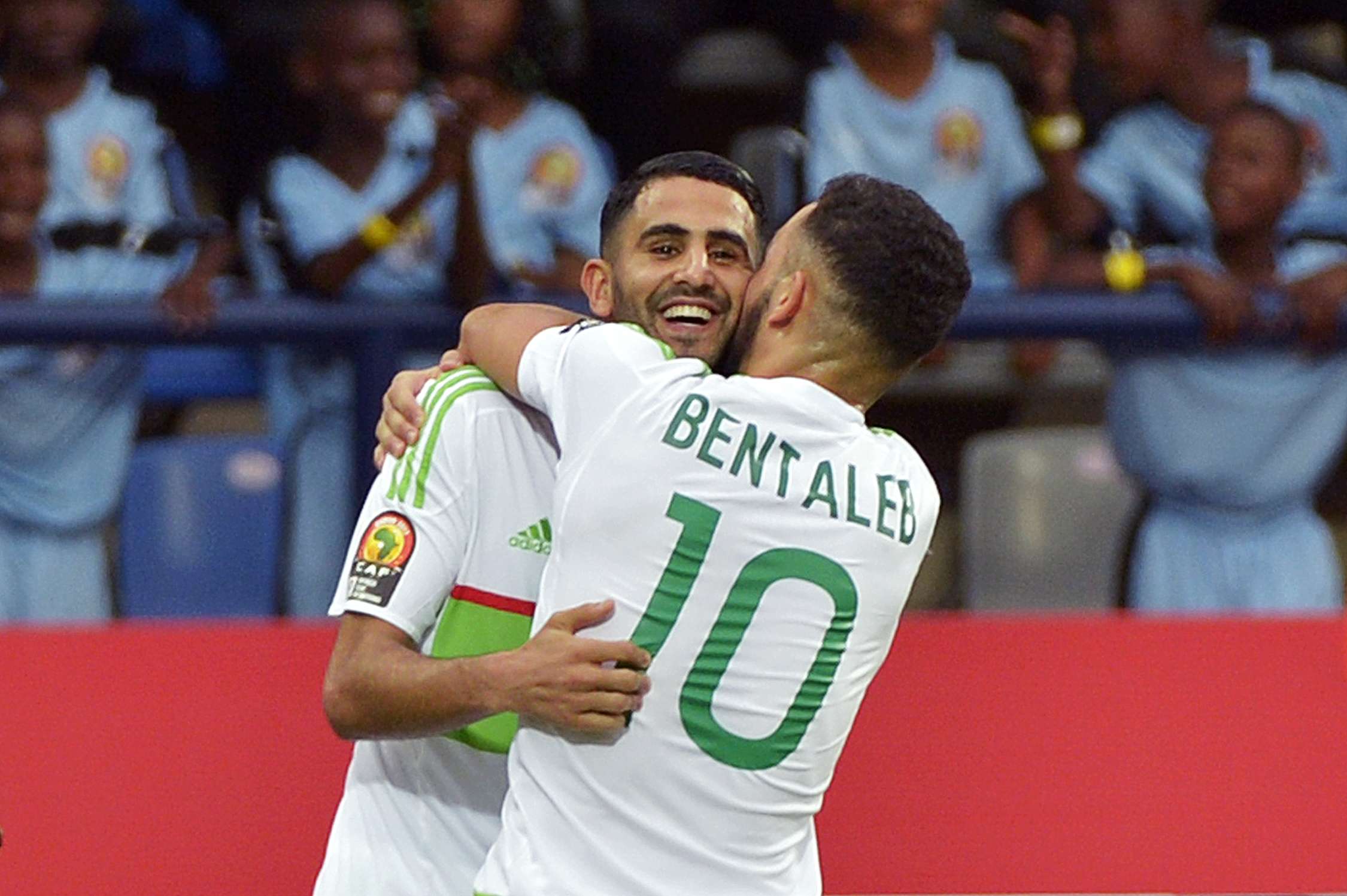 Riyad Mahrez Nabil Bentaleb Algeria Zimbabwe AFCON 2016 15012017