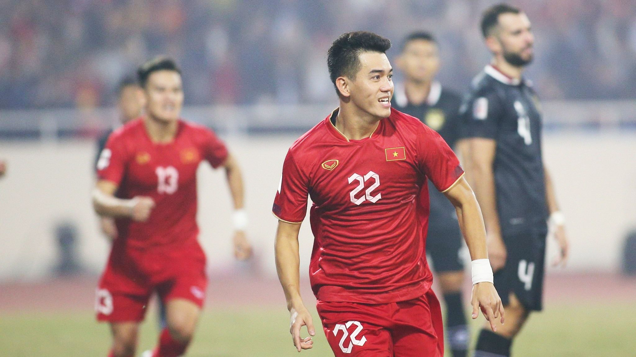 Nguyen Tien Linh Vietnam Indonesia AFF Cup 2022 Semi-final 09012023