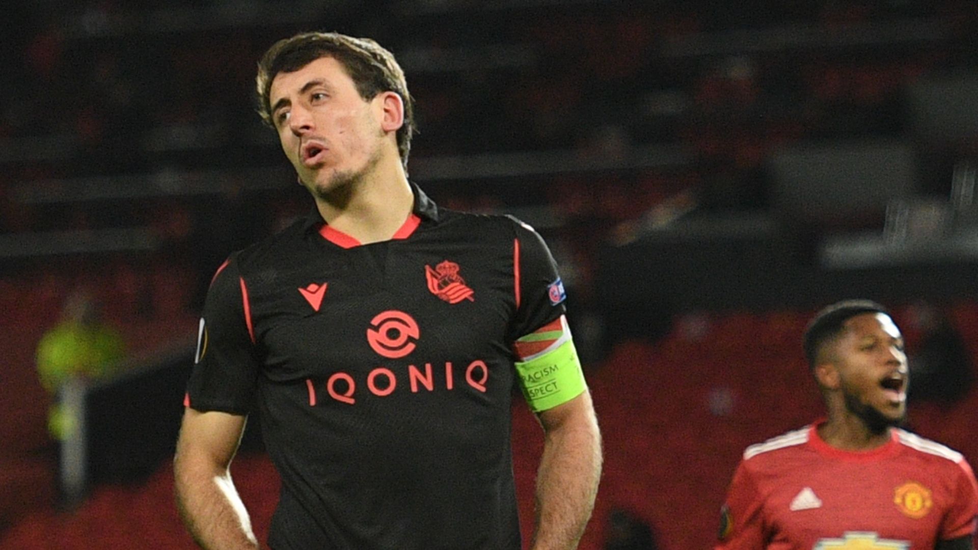 Mikel Oyarzabal Real Sociedad Manchester United Europa League 25-02-2021