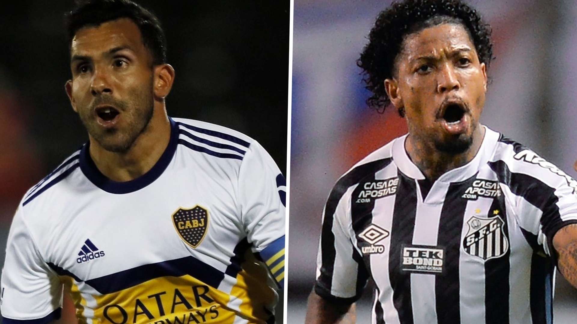 Carlos Tevez Marinho Boca Santos 2020