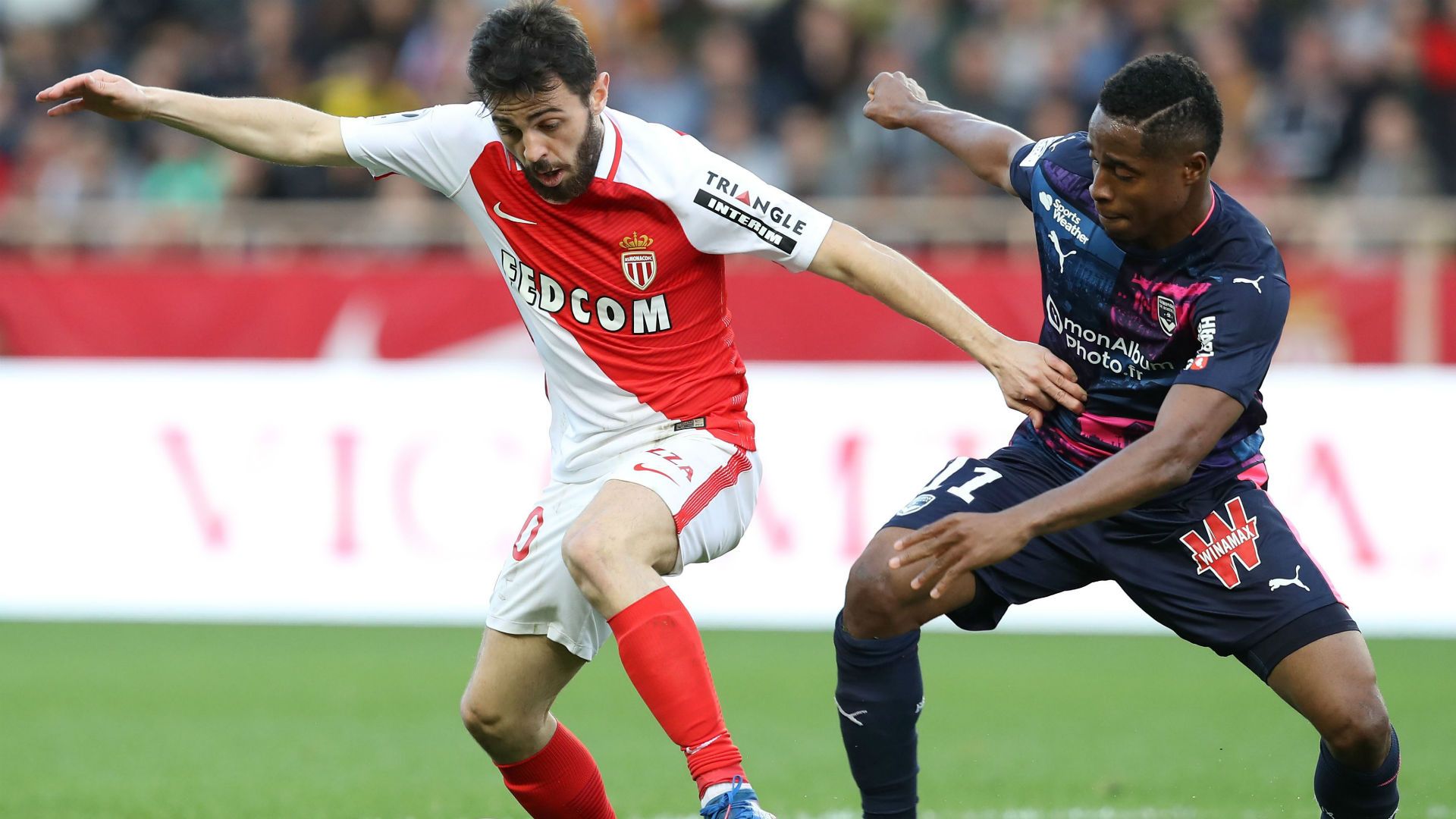 Bernardo Silva Francois Kamano Monaco Bordeaux Ligue 1 11032017