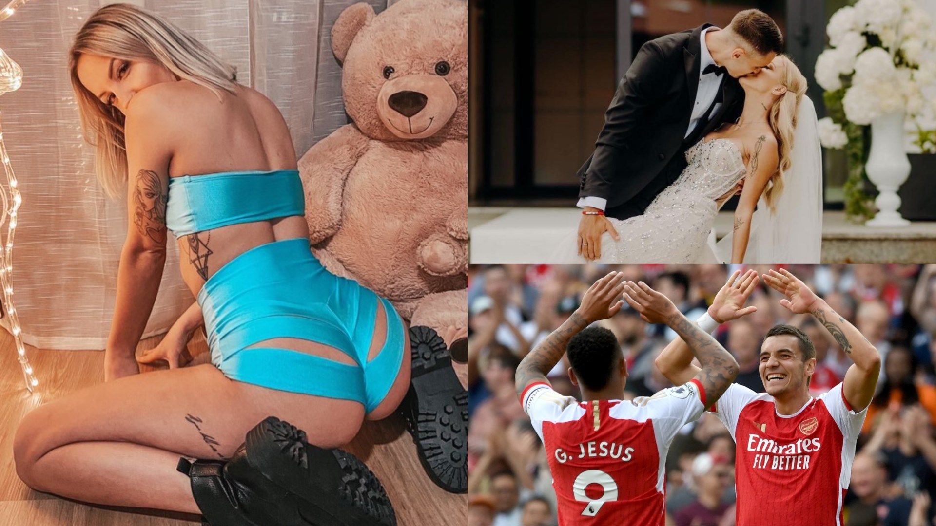 Jakub Kiwior Arsenal fiance Queen of Twerking split