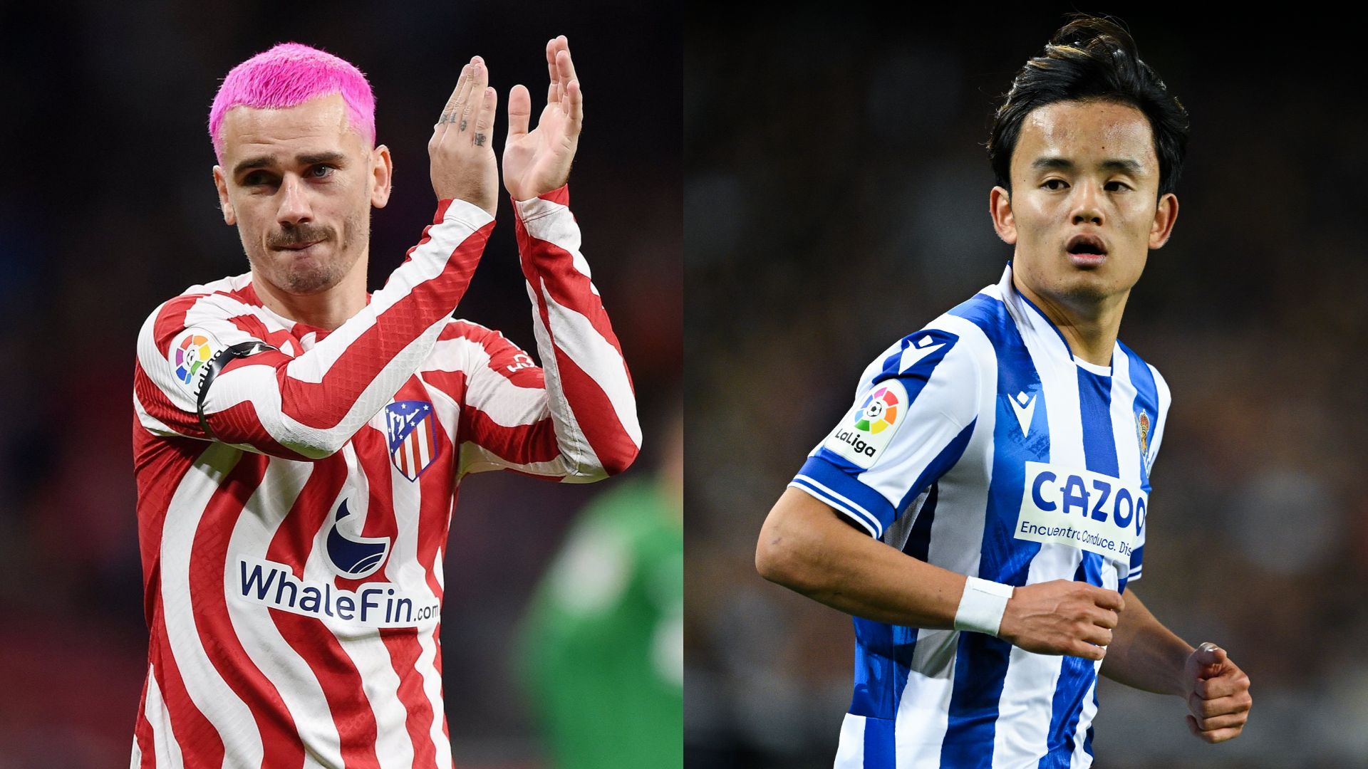 Atlético de Madrid Real Sociedad Griezmann Kubo Liga