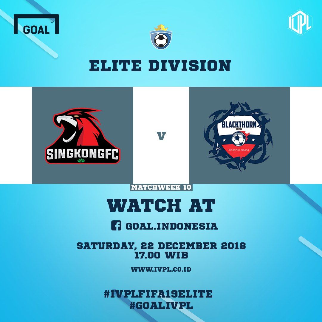 Jadwal IVPL 2018 Gameweek 10