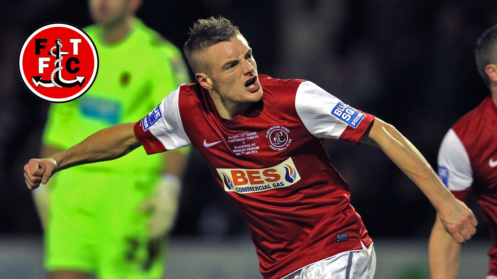 Jamie Vardy Fleetwood Town