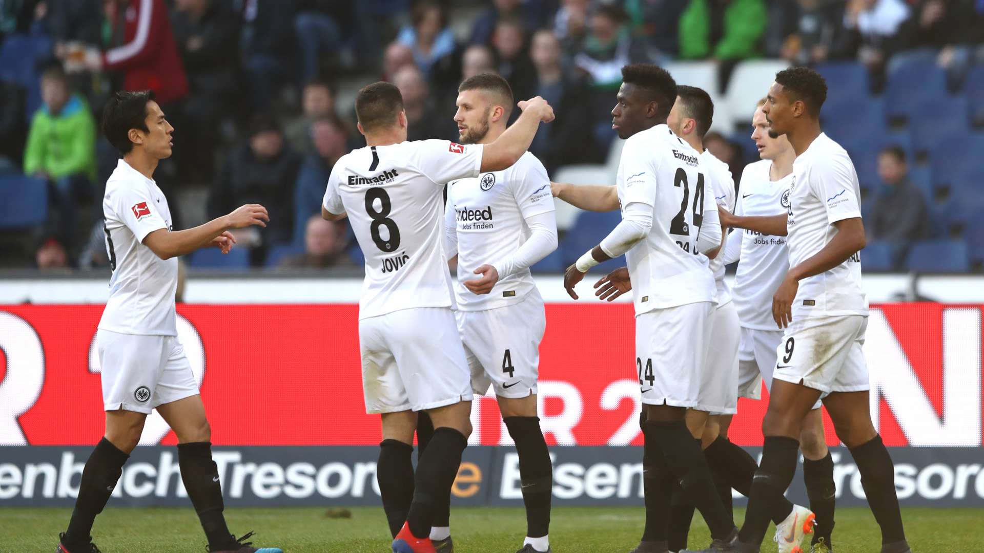 Rebic Hannover 96 Eintracht FRankfurt 2019