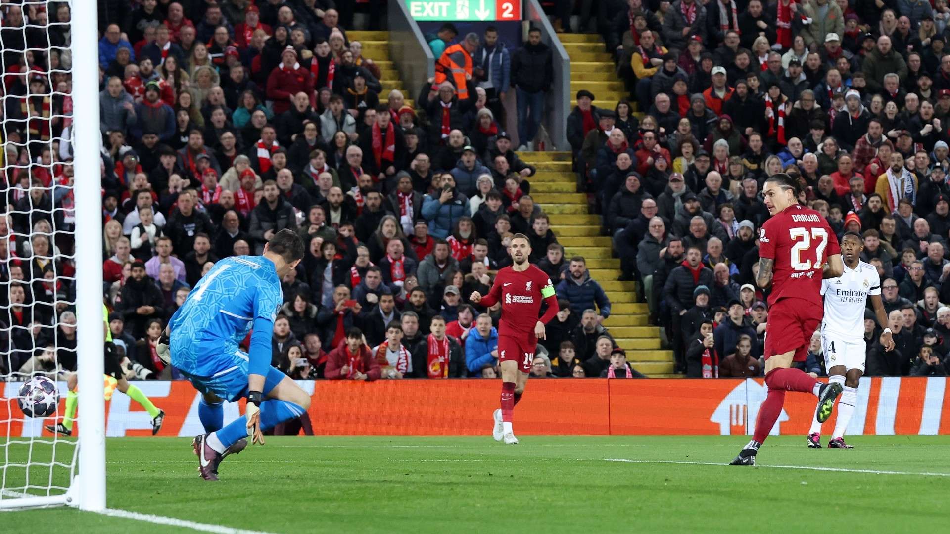 Darwin Nunez Liverpool Real Madrid 2022-23