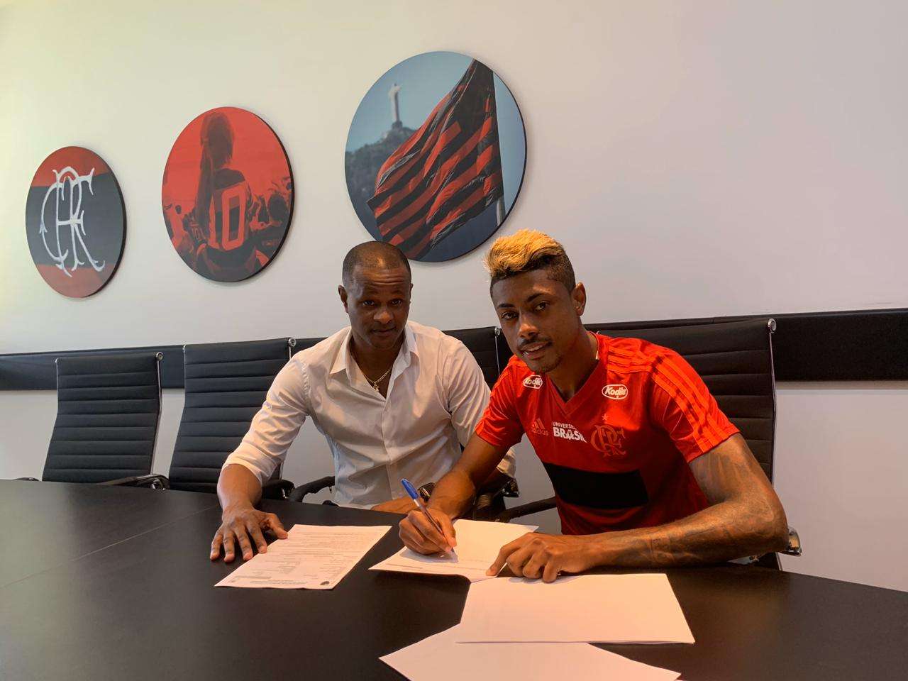 Bruno Henrique e Denis Ricardo