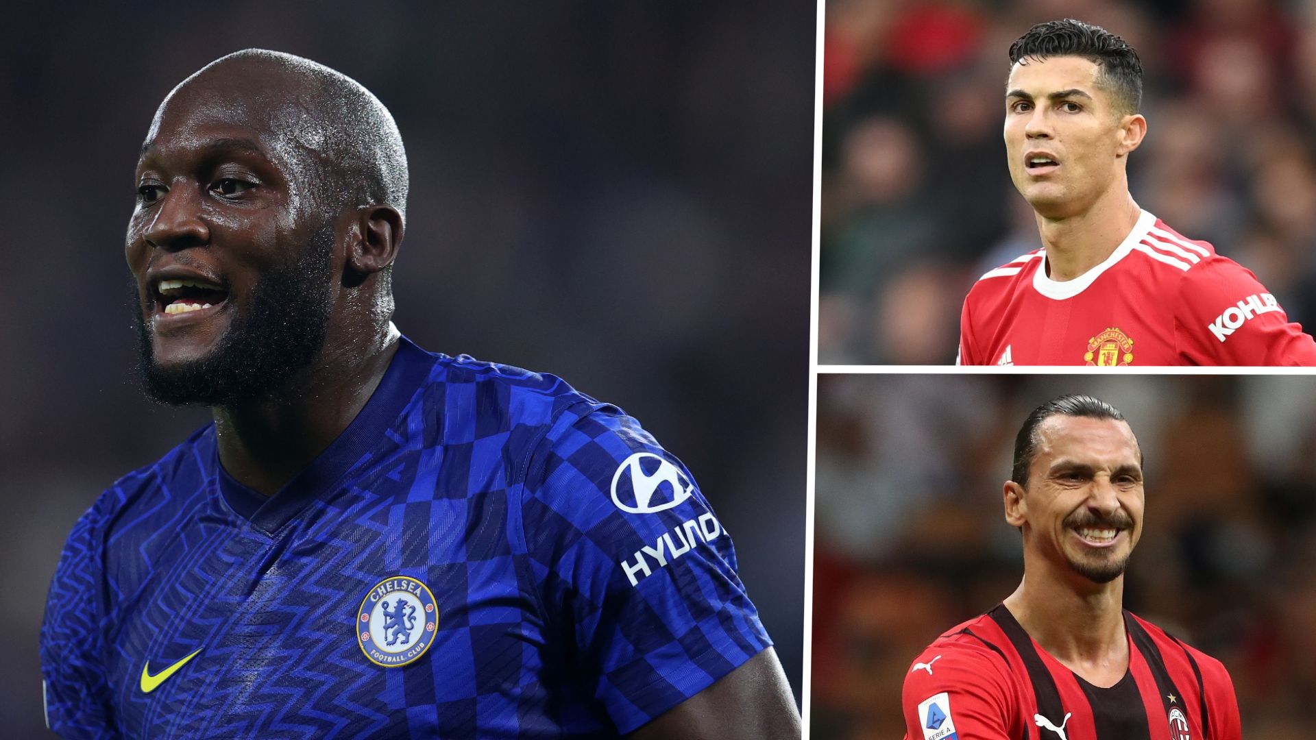 Lukaku Ronaldo Ibrahimovic GFX