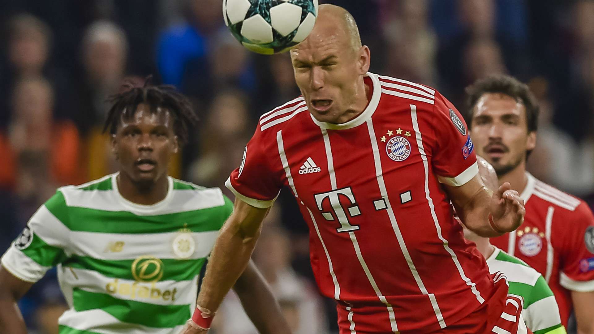ARJEN ROBBEN BAYERN MÜNCHEN UEFA CHAMPIONS LEAGUE 18102017
