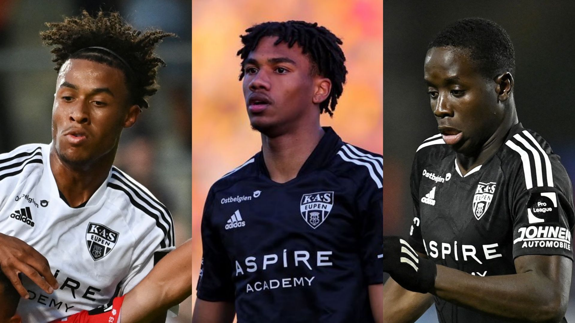 KAS Eupen Nathan Bitumazala Teddy Alloh Djeidi Gassama PSG