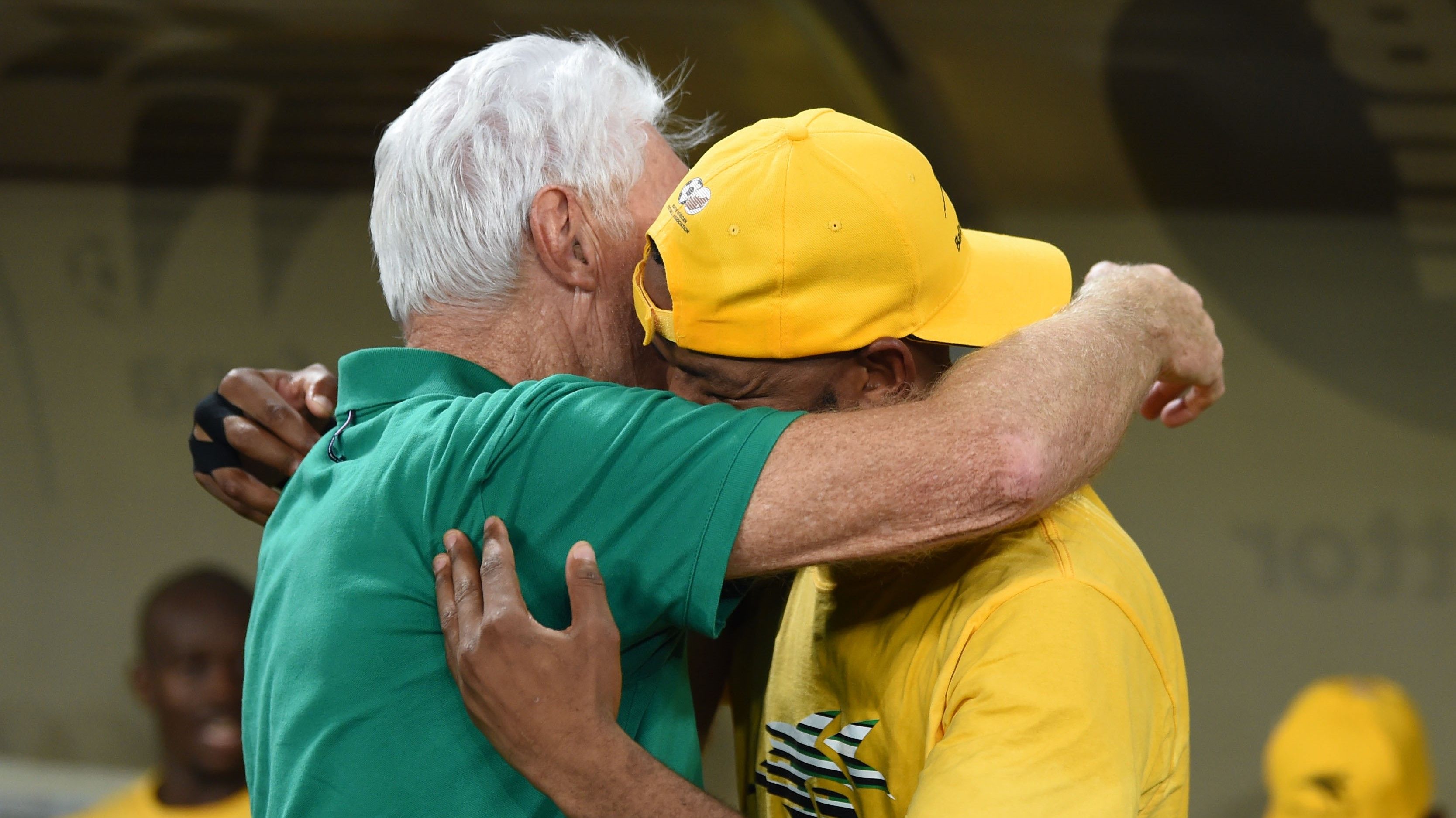 Hugo Broos, Sipho Mbule South Africa, October 2025