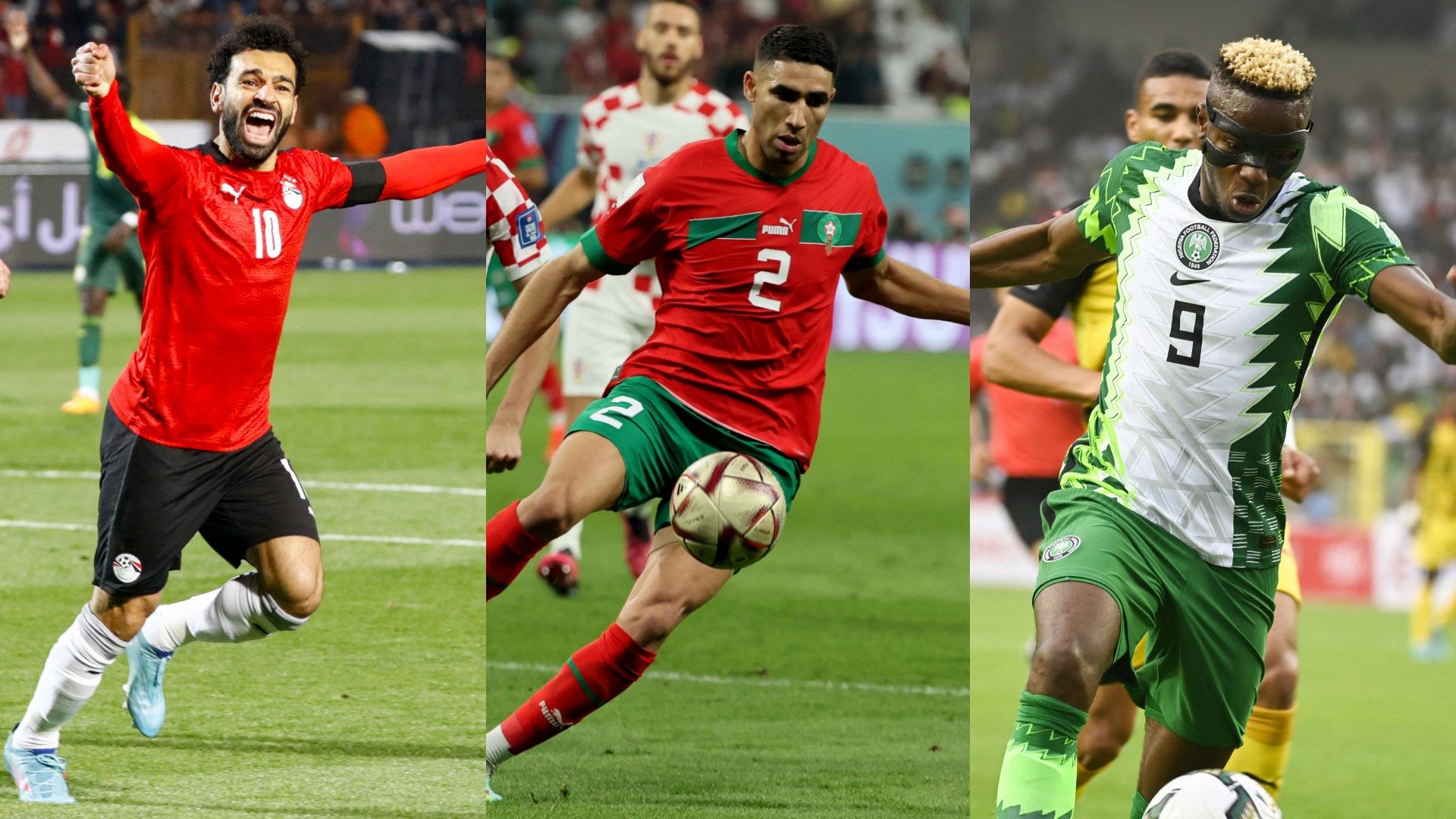 Salah Hakimi Osimhen