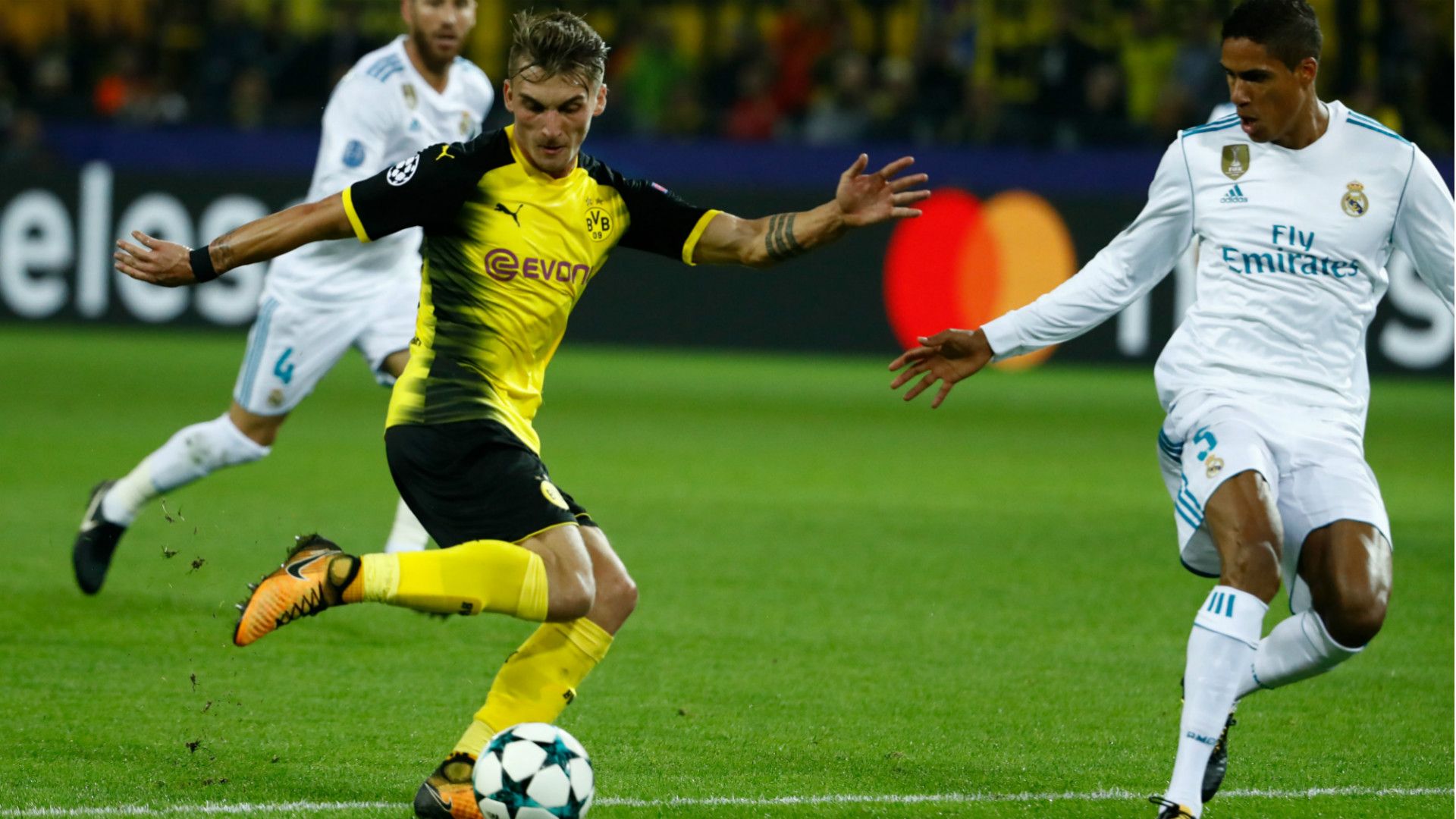 Maximilian Philipp Raphael Varane Borussia Dortmund Real Madrid Champions League 26092017