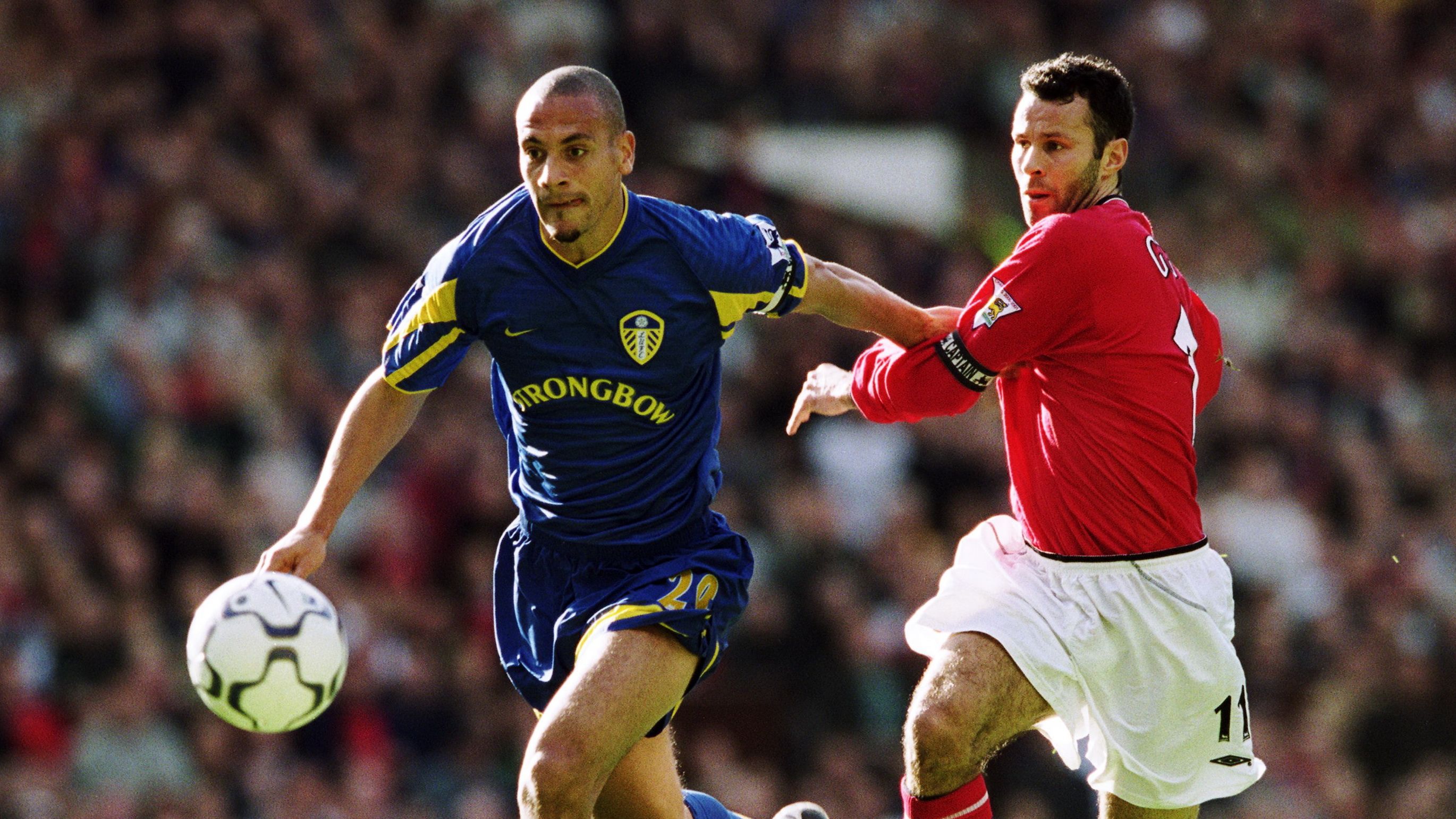 Rio Ferdinand Leeds United Ryan Giggs Manchester United