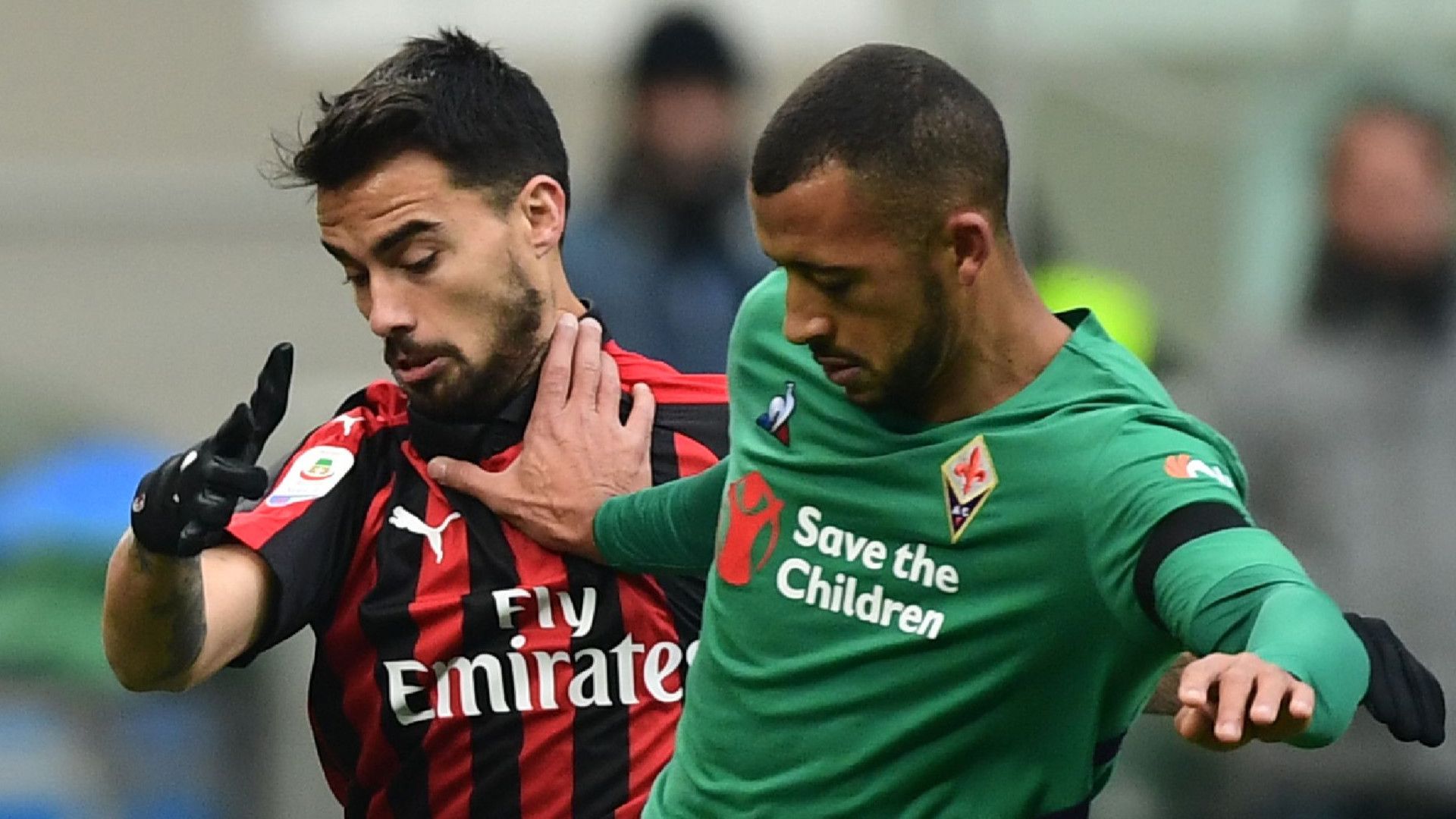 Suso Vitor Hugo Milan Fiorentina