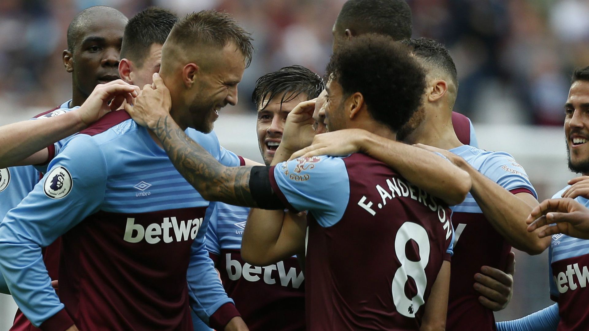 West Ham celebrate 2019-20