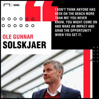 Ole Gunnar Solskjaer on substitutes