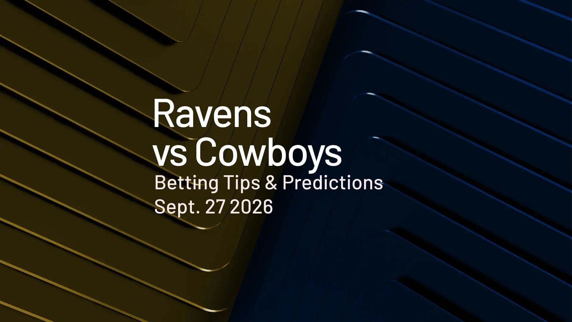 ravens vs cowboys predictions