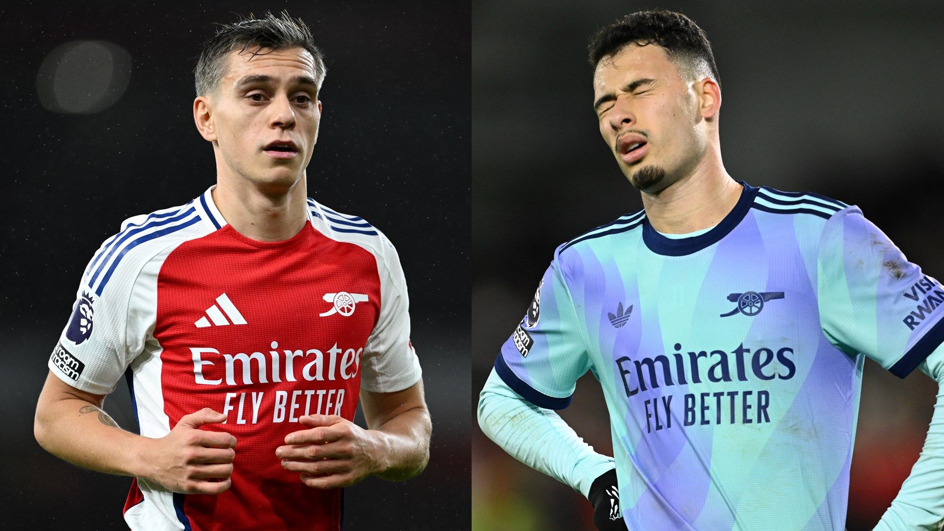 Leandro Trossard Gabriel Martinelli