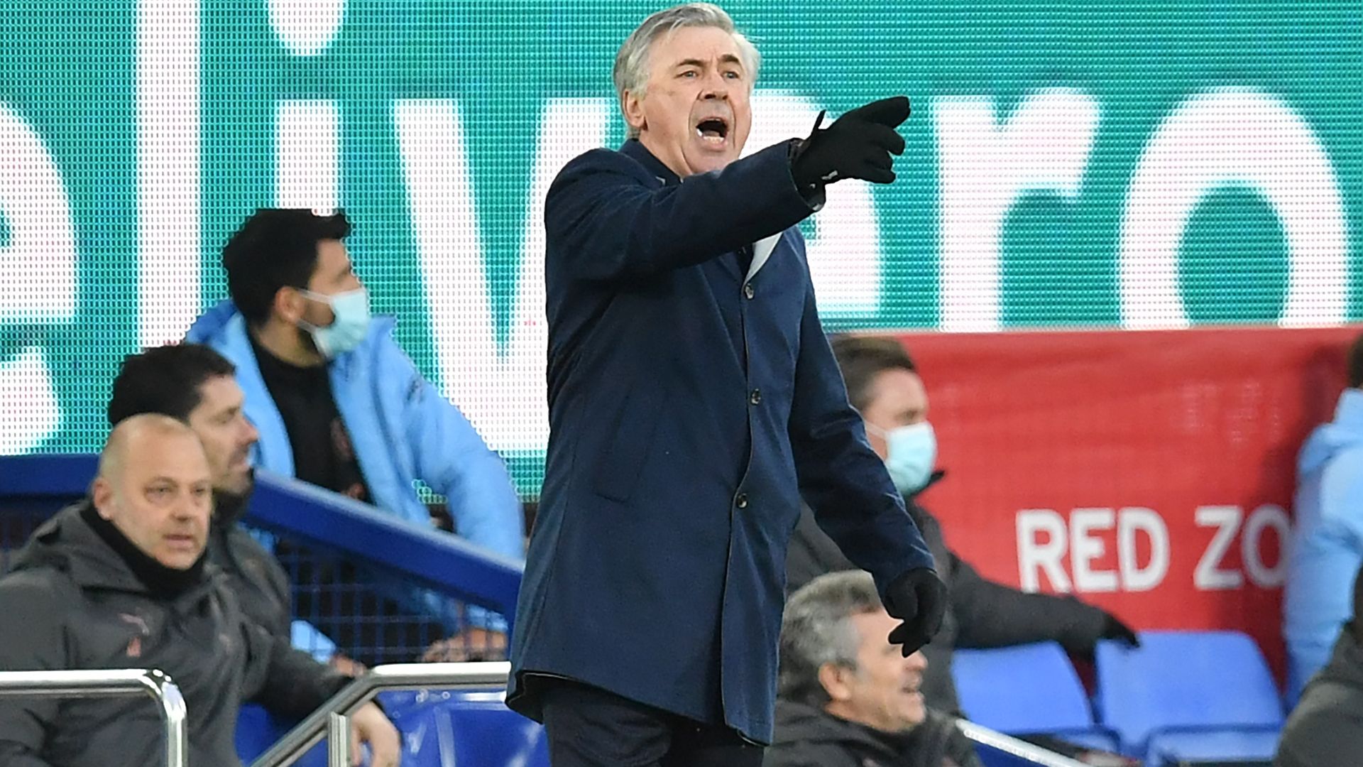 Carlo Ancelotti Everton 2021