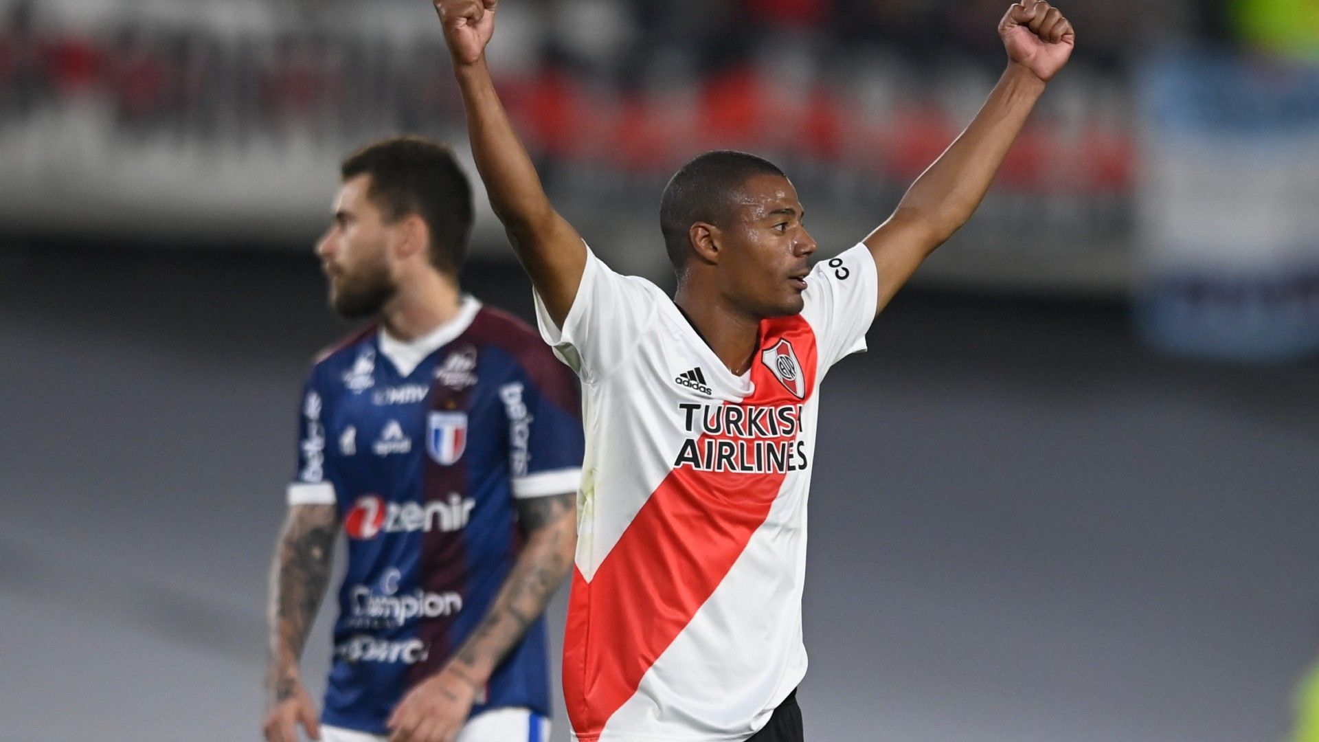 De La Cruz River Plate Fortaleza Copa Libertadores 13042022