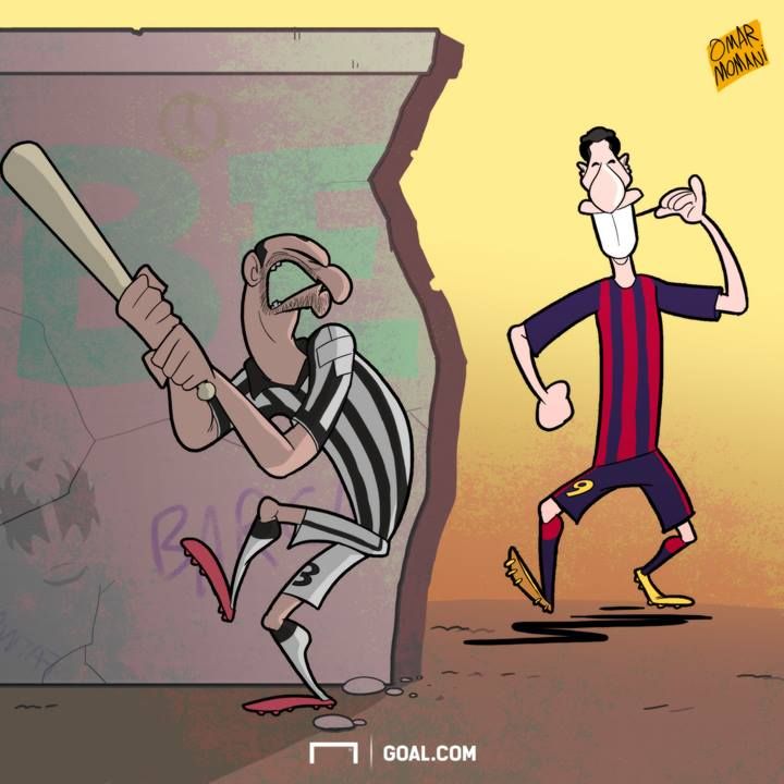 Luis Suarez Giorgio Chiellini Cartoon