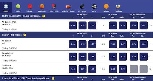 Lulabet sports betting homepage screenshot