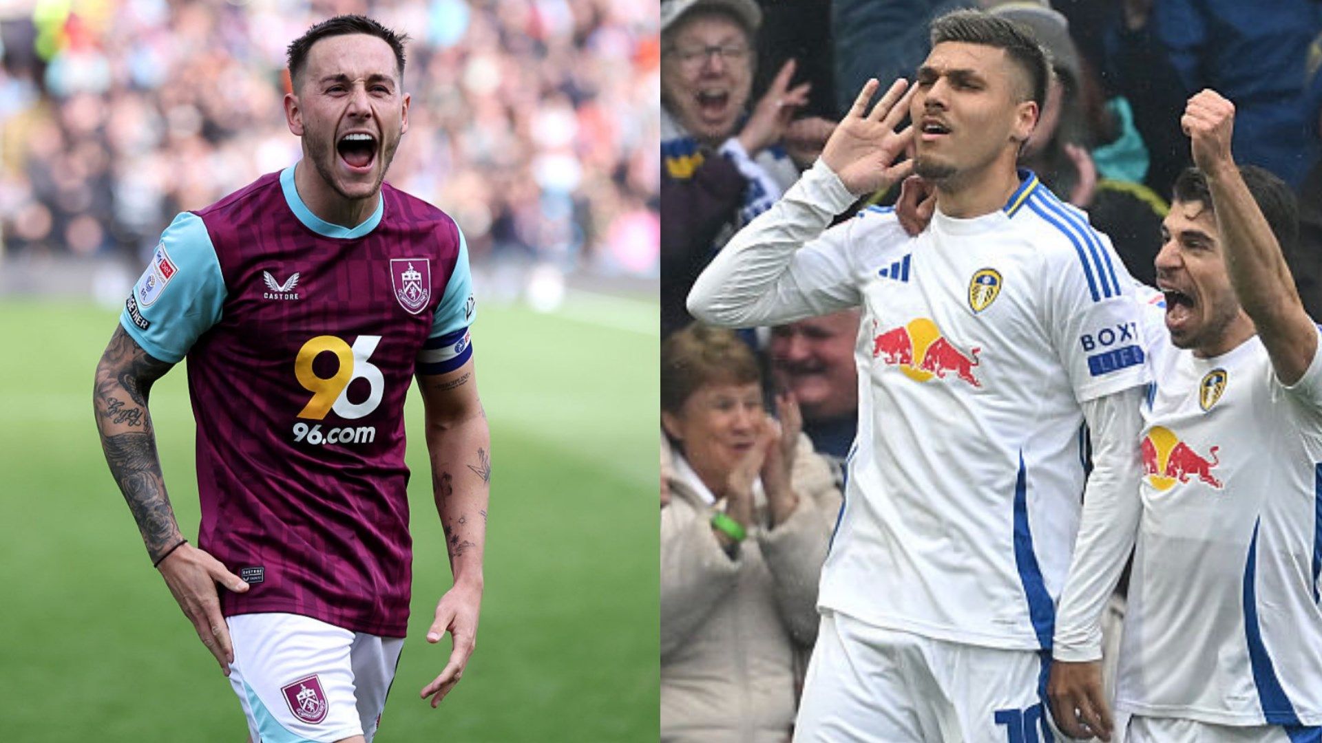 Burnley and Leeds promoted