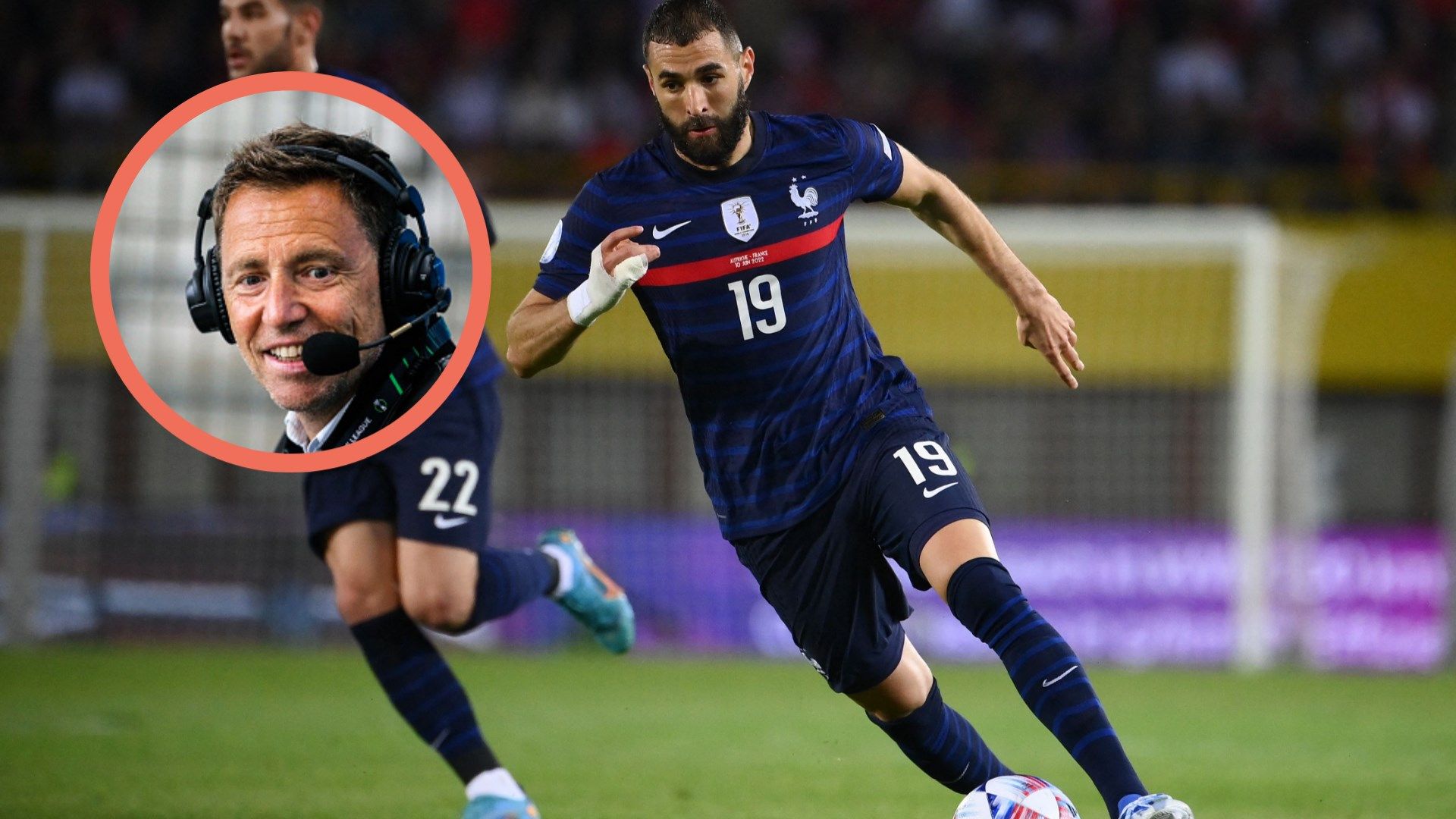 Karim Benzema Daniel Riolo