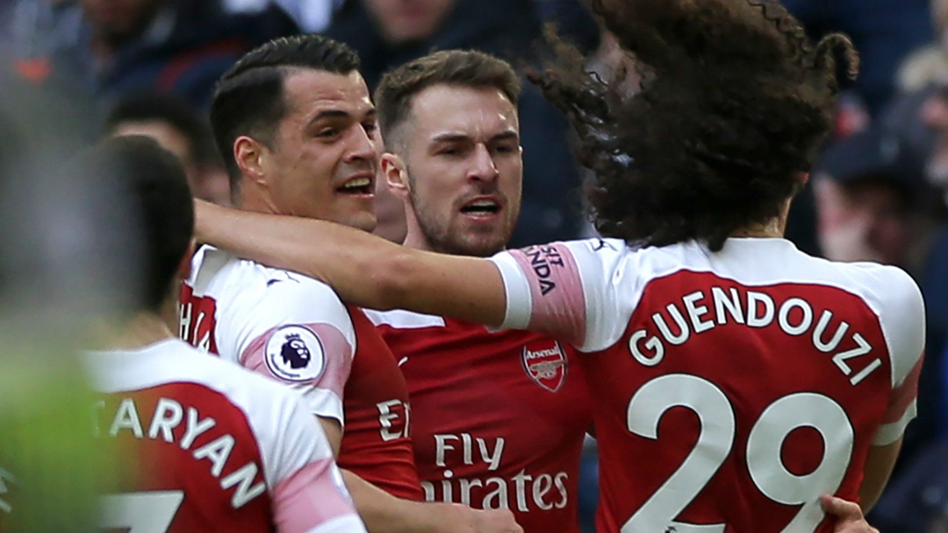 Arsenal celebrate 2018-19