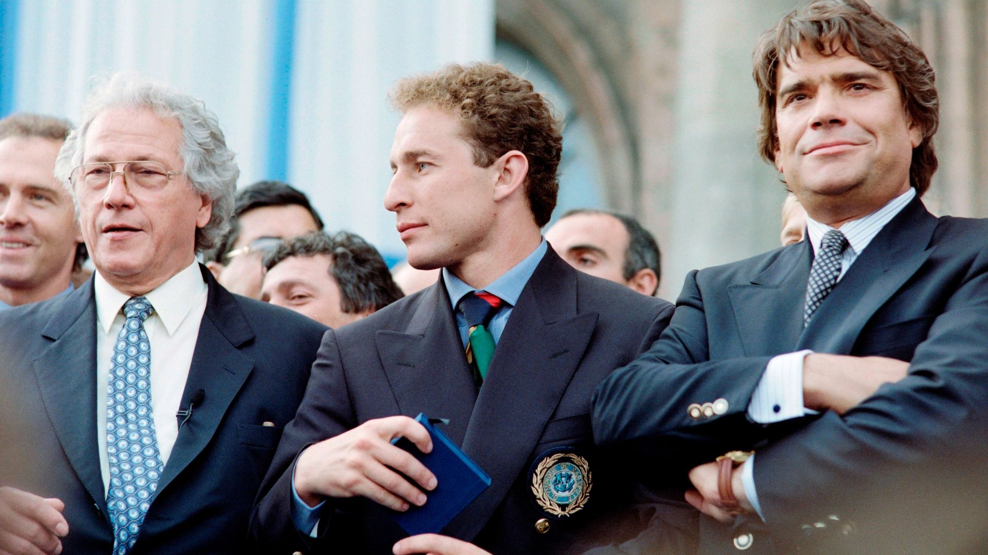 Bernard Tapie Jean-Pierre Papin Marseille