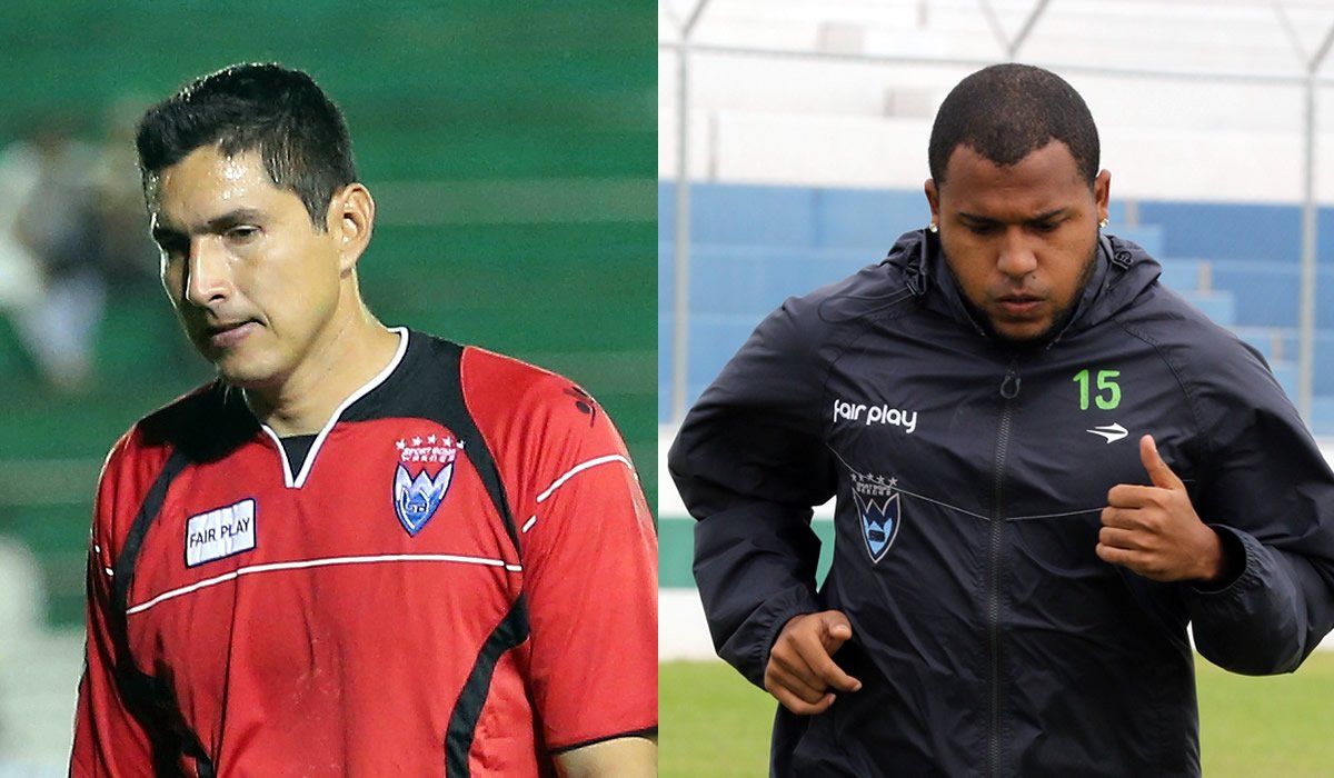Carlos Arias y Jherson Córdoba