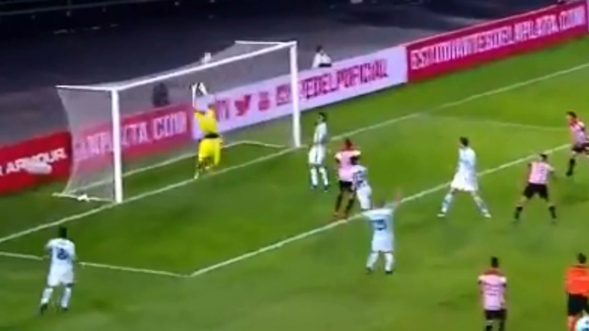 captura Arias Estudiantes Racing Superliga 27042019