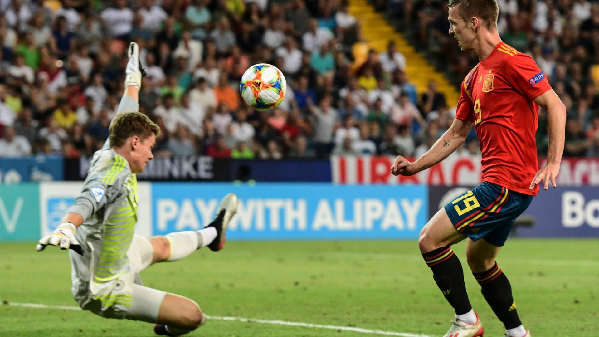 ALEXANDER NÜBEL GERMANY UNDER 21 DANI OLMO SPAIN UNDER 21 30062019