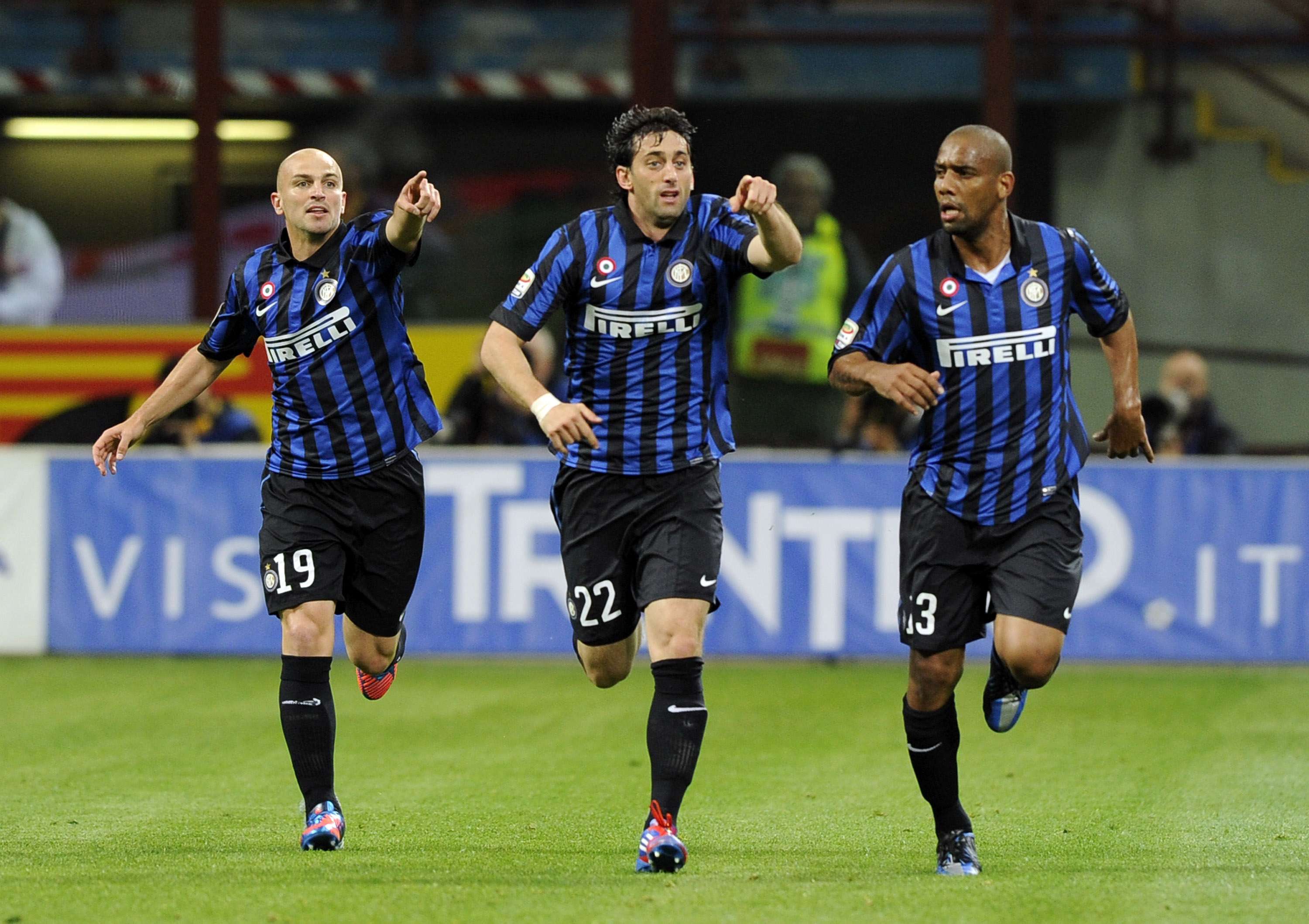 cambiasso milito maicon inter