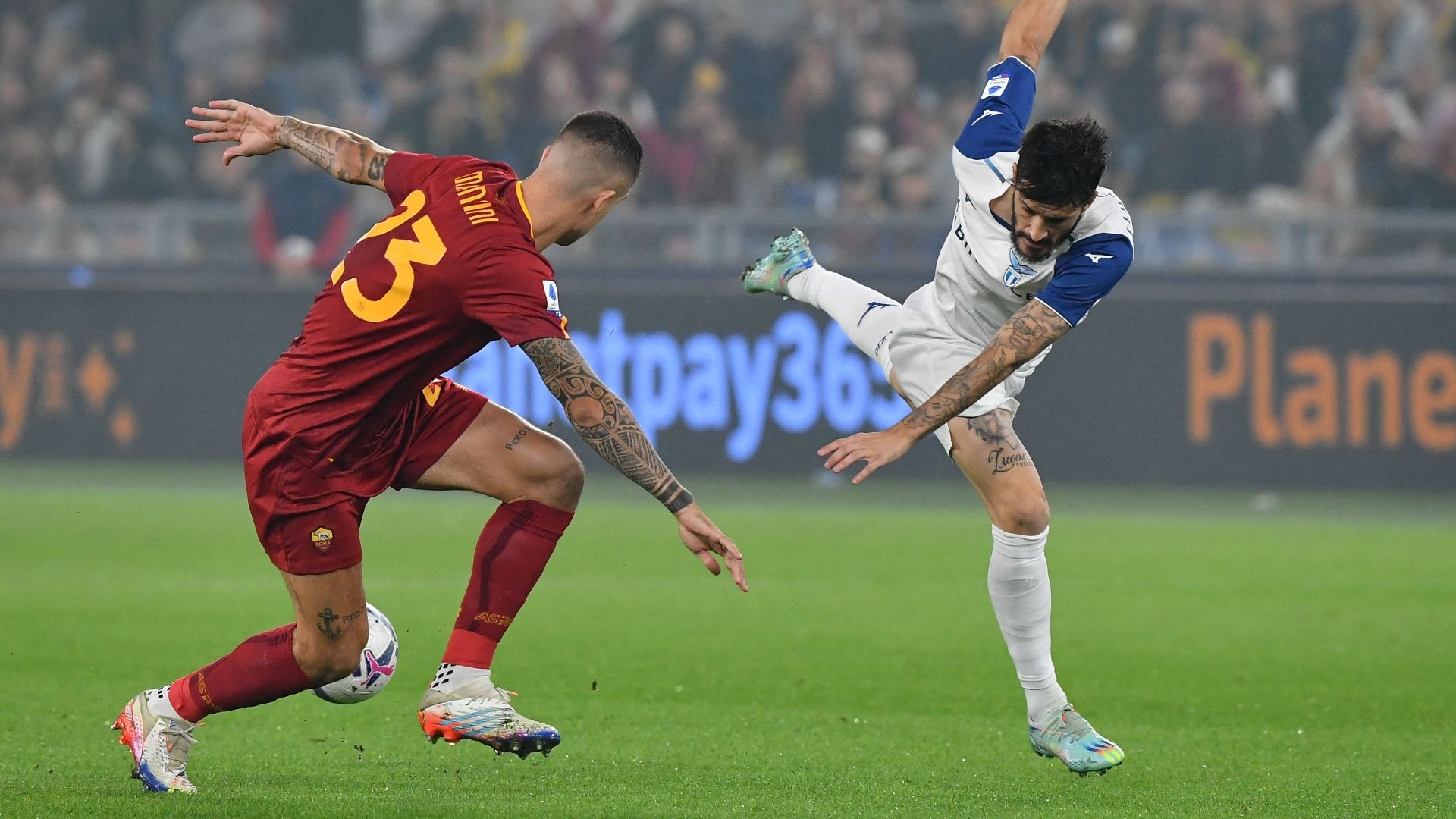 Mancini Luis Alberto Roma Lazio Serie A