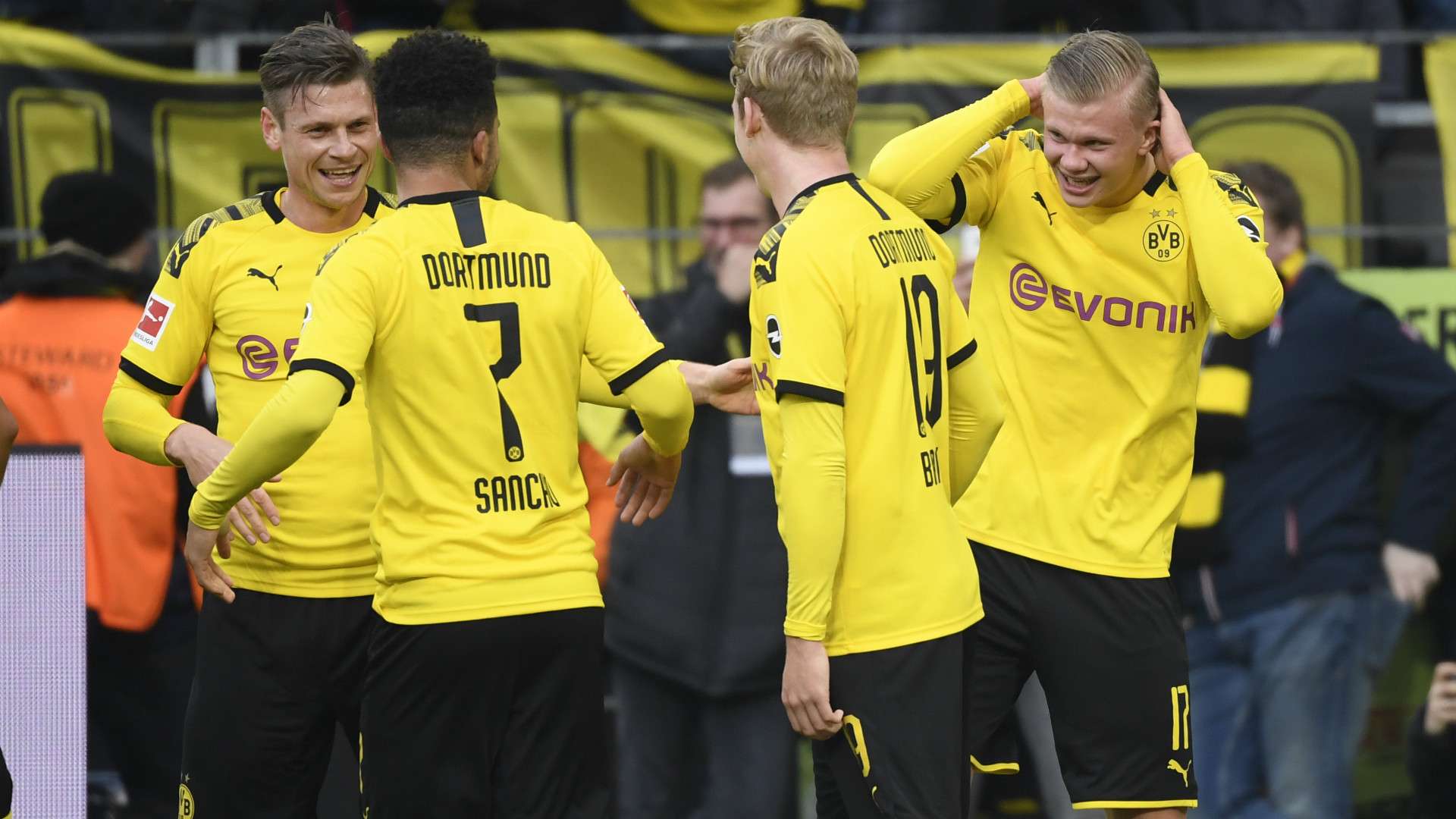 Borussia Dortmund Erling Haaland Bundesliga 2020