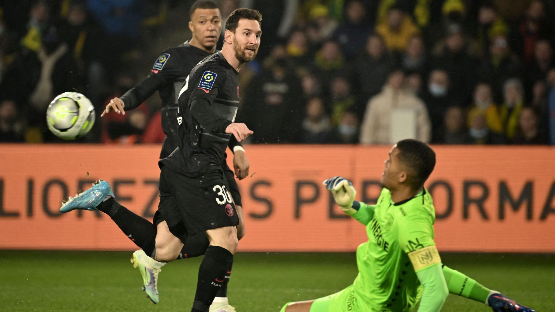 Lionel Messi Nantes PSG Ligue 1 19022022